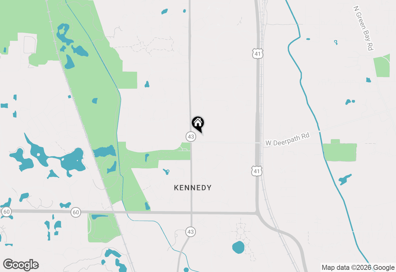 Map of 977 Parkmead Lane, Lake Forest, IL 60045