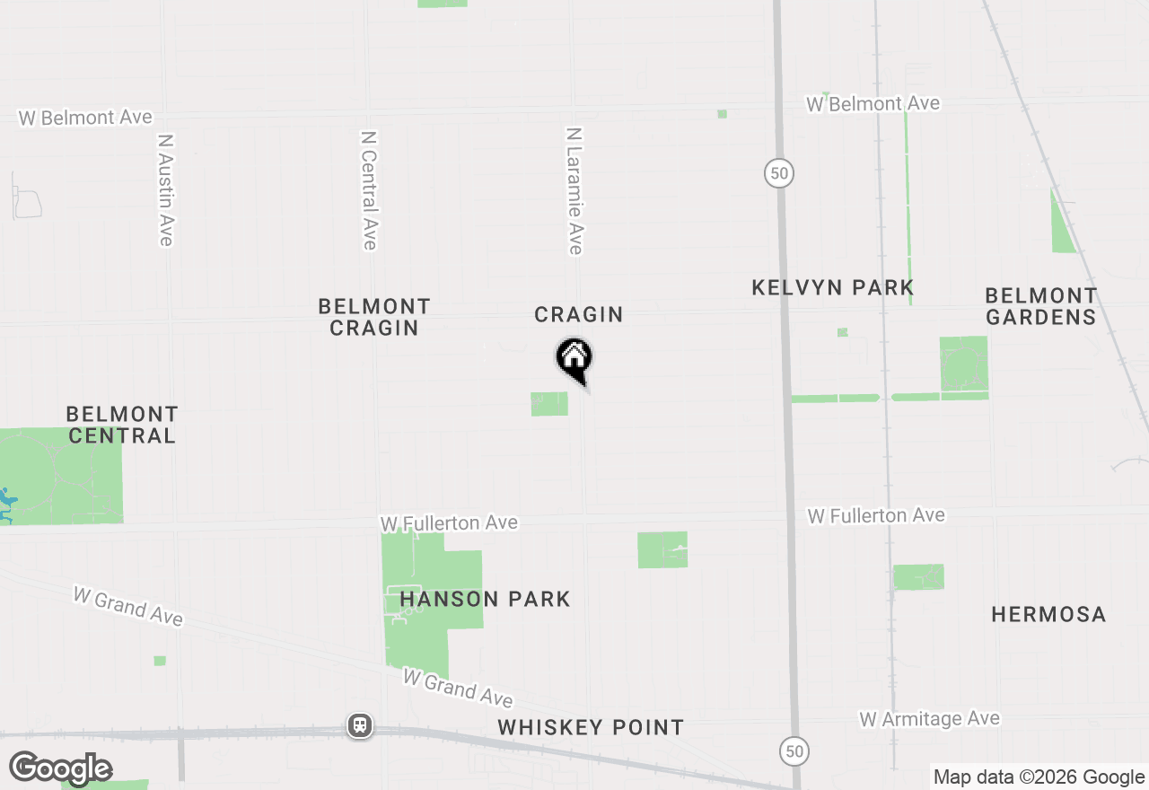 Map of 5205 W Drummond Place #1, Chicago, IL 60639