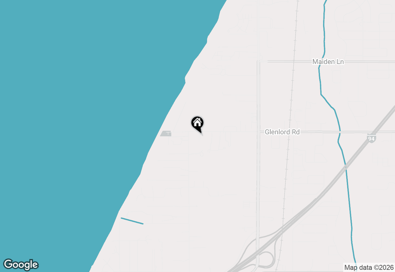 Map of 2844 W Glenlord Road, Stevensville, MI 49127