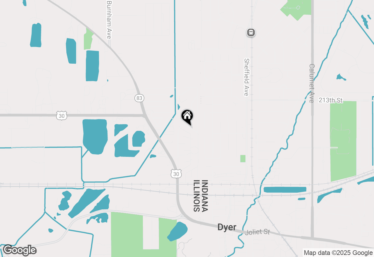 Map of 315 Pattie Lane, Lynwood, IL 60411