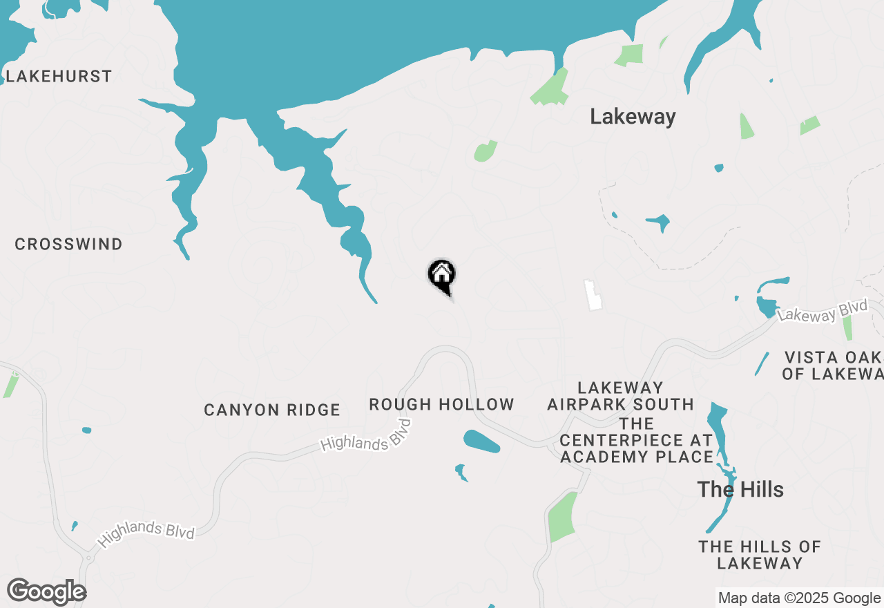 Map of 125 Feritti Dr, Austin, TX 78734
