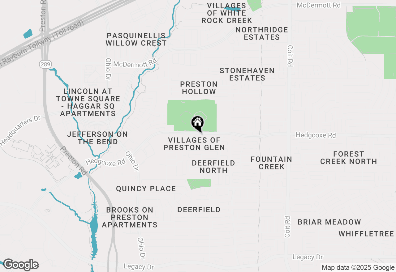 Map of 4535 Aspen Glen Road, Plano, TX 75024