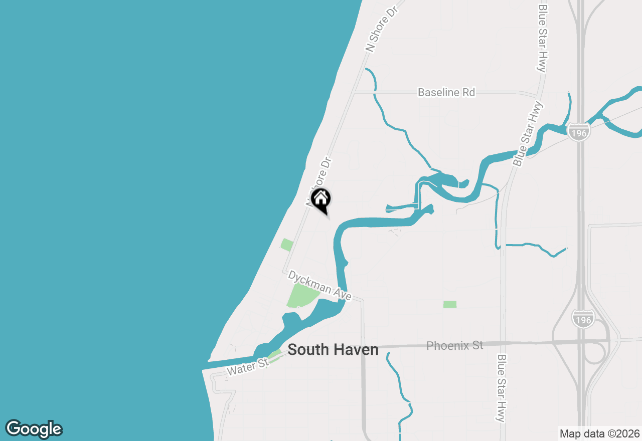 Map of 300 Black River #22, South Haven, MI 49090