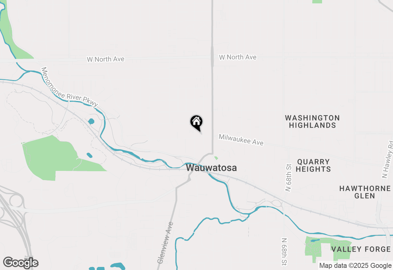 Map of 7728 Milwaukee Ave, Wauwatosa, WI 53213