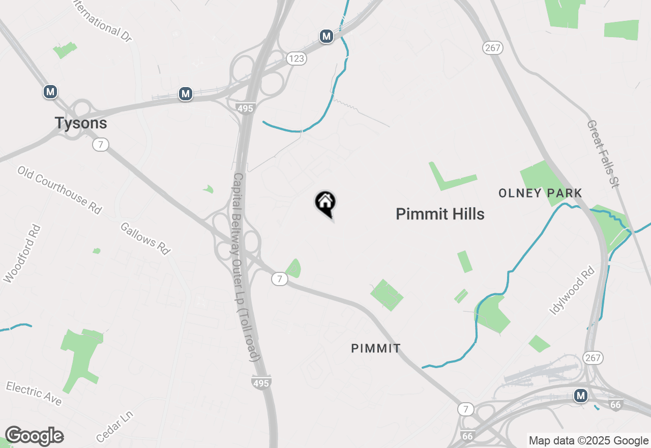 Map of 7629 Lisle Avenue, Falls Church, VA 22043
