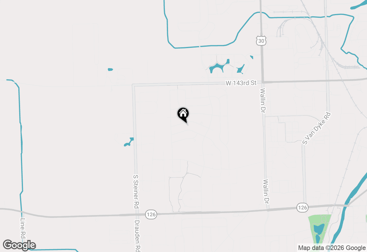 Map of 25311 Scott Drive, Plainfield, IL 60544