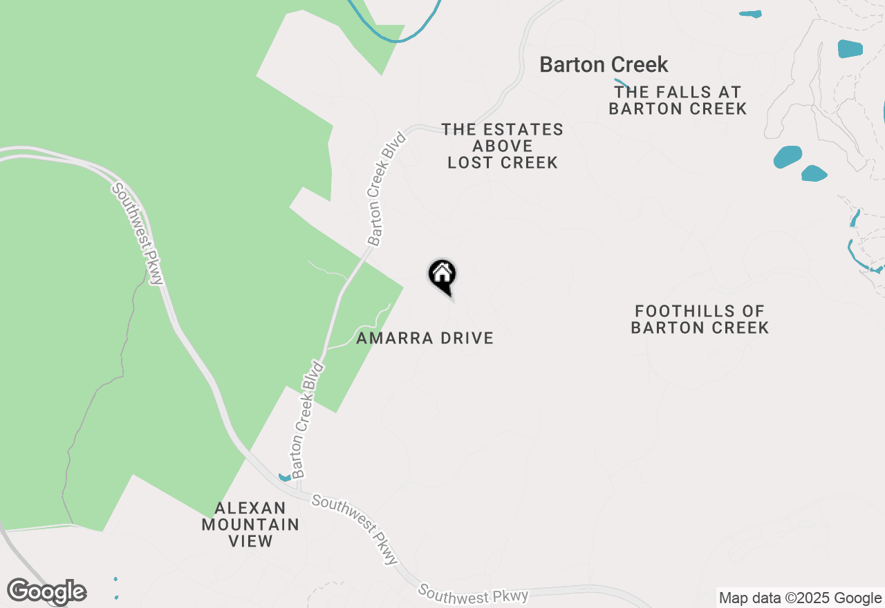 Map of 4312 Amarra Dr, Austin, TX 78735