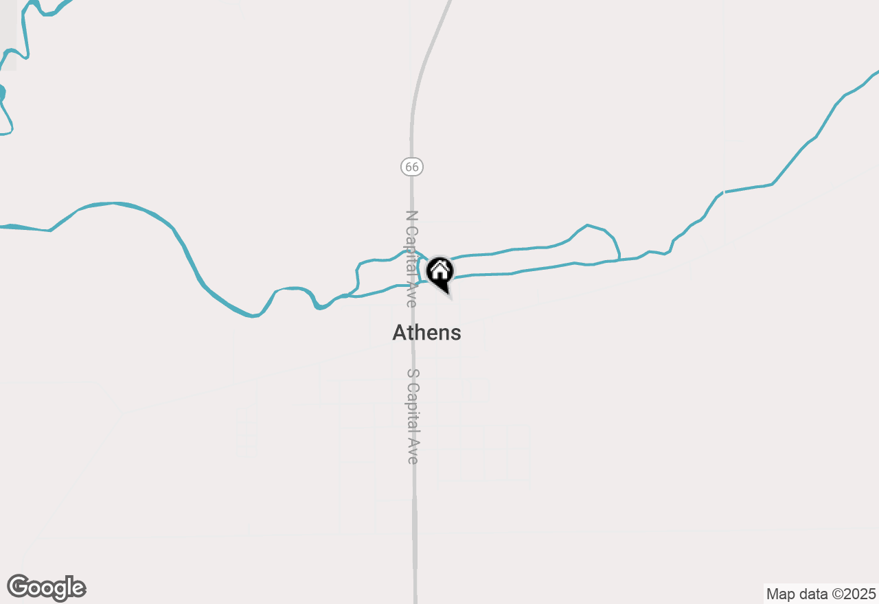 Map of 203 E Mill Street, Athens, MI 49011