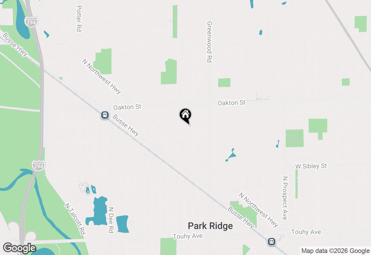 Map of 1421 Cynthia Avenue, Park Ridge, IL 60068