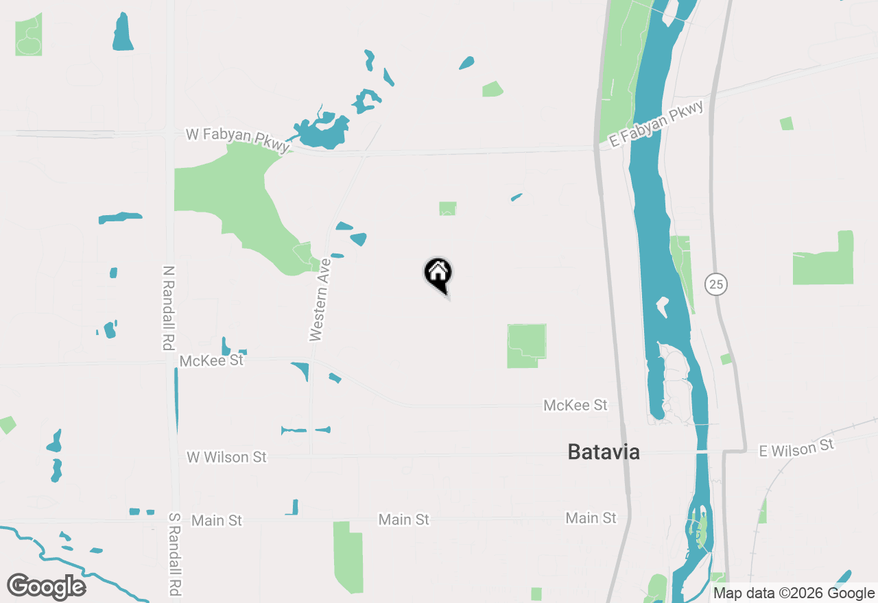 Map of 1024 Maple Lane, Batavia, IL 60510