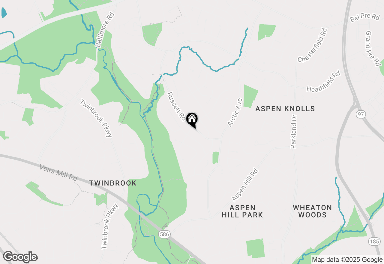 Map of 13703 Dowlais Drive, Rockville, MD 20853