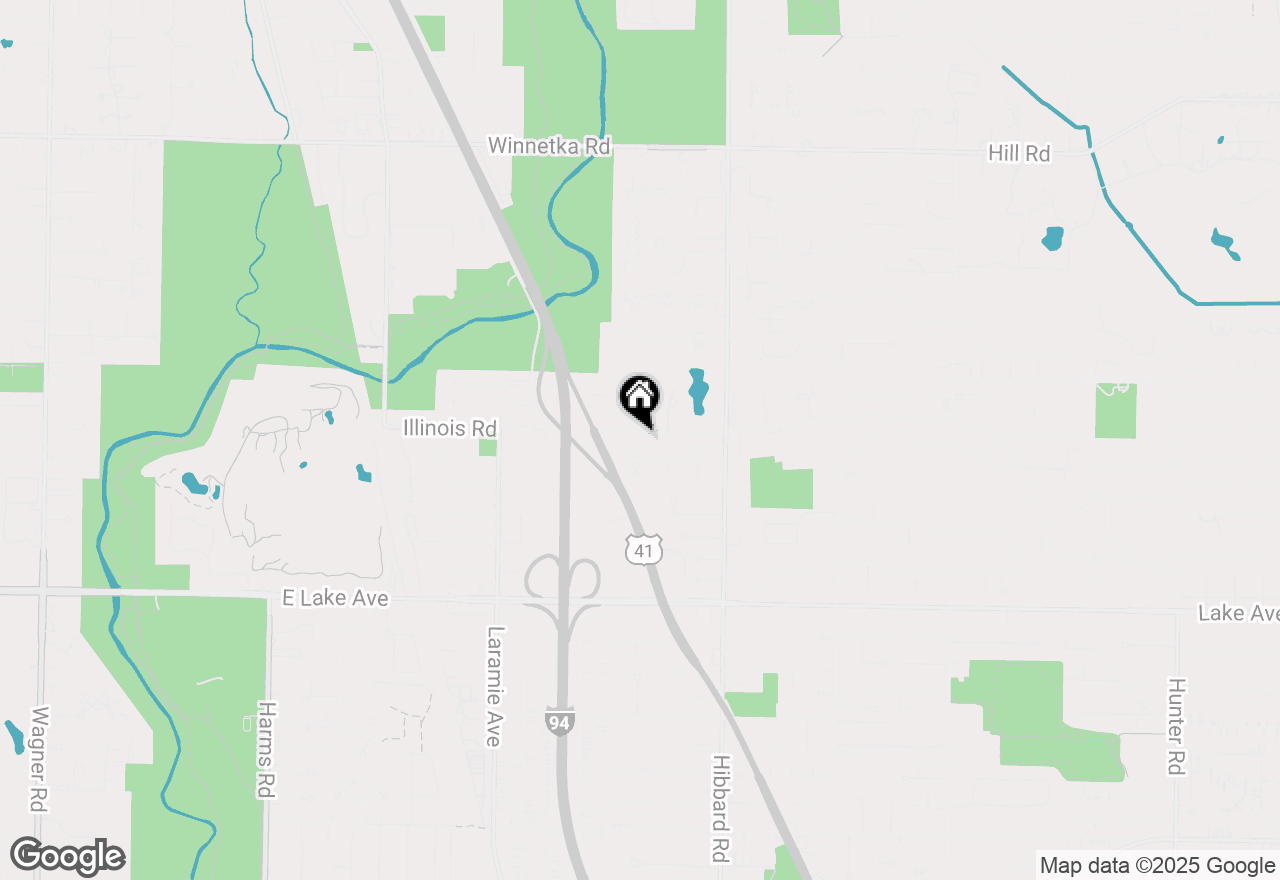 Map of 3225 Illinois Road, Wilmette, IL 60091
