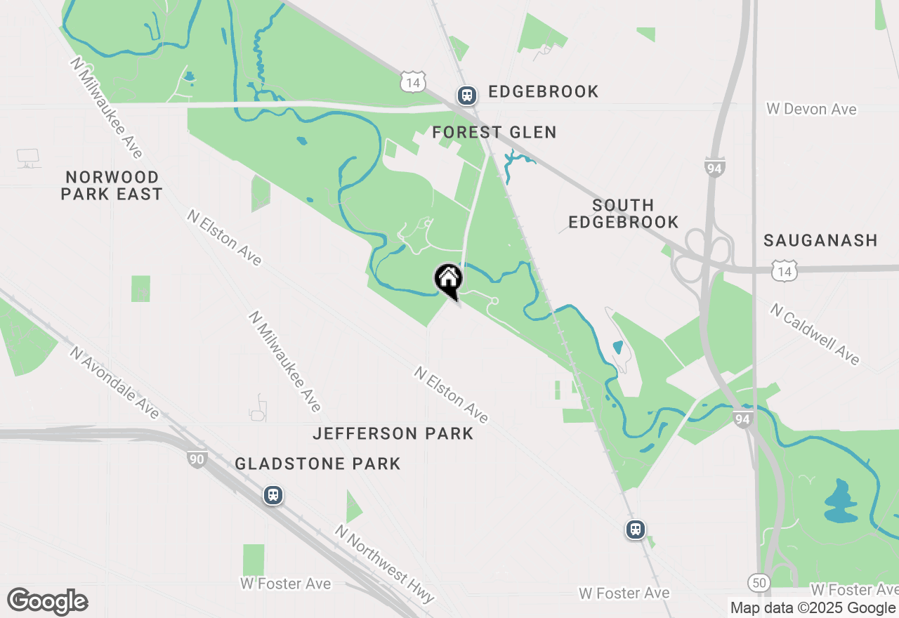 Map of 5883 N Central Avenue, Chicago, IL 60646