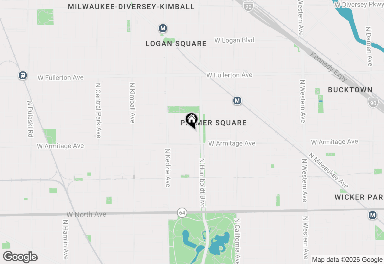 Map of 2041 N Whipple Street, Chicago, IL 60647
