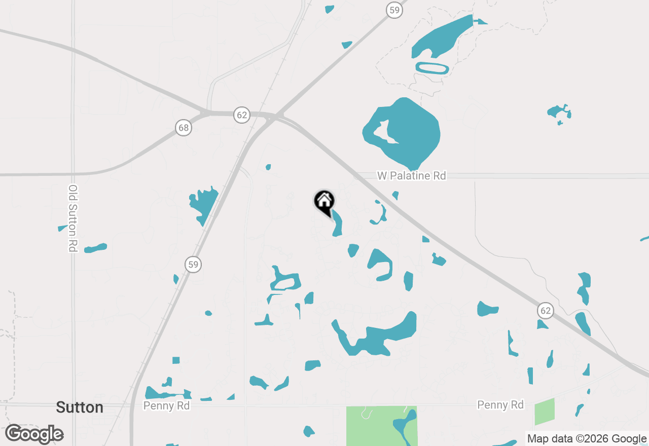 Map of 15 Westlake Drive, South Barrington, IL 60010