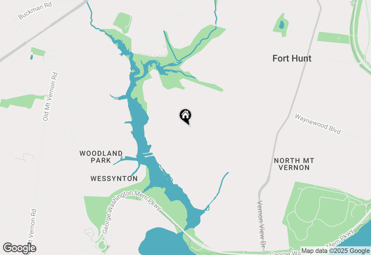Map of 2411 Cavendish Drive, Alexandria, VA 22308