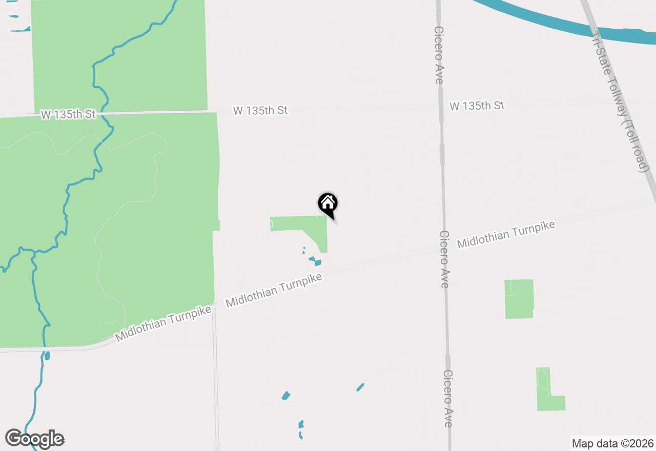 Map of 13933 Laramie Avenue #217, Crestwood, IL 60418