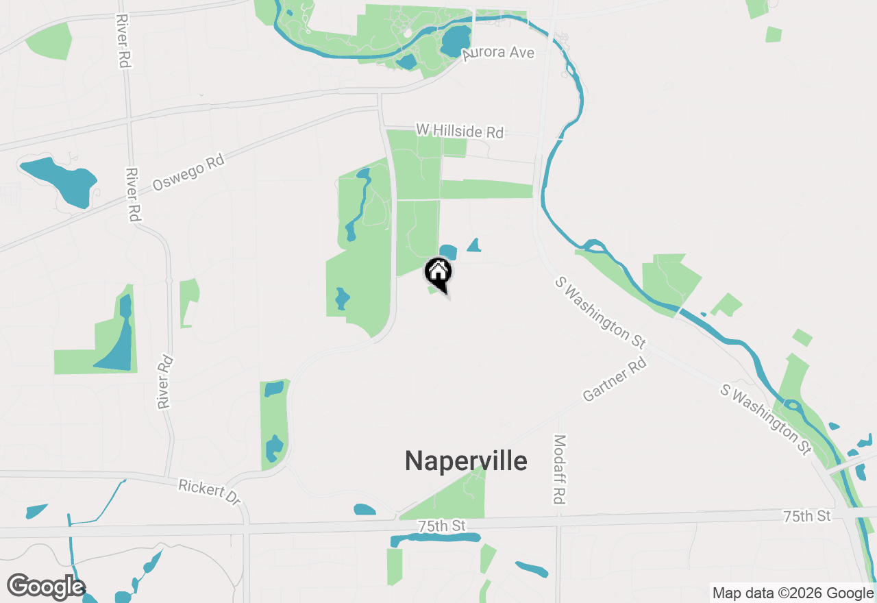 Map of 311 Hazelwood Drive, Naperville, IL 60540