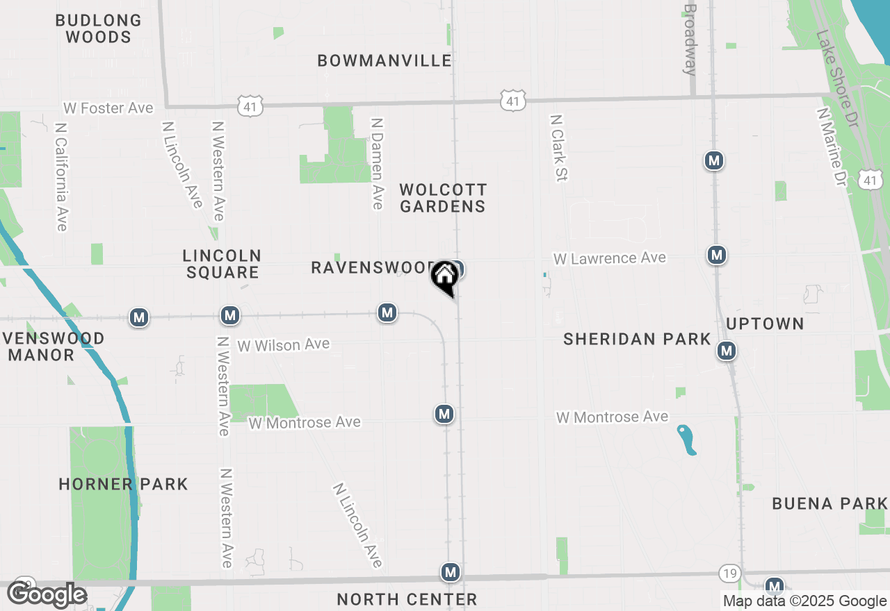 Map of 4660 N Ravenswood Avenue, Chicago, IL 60640