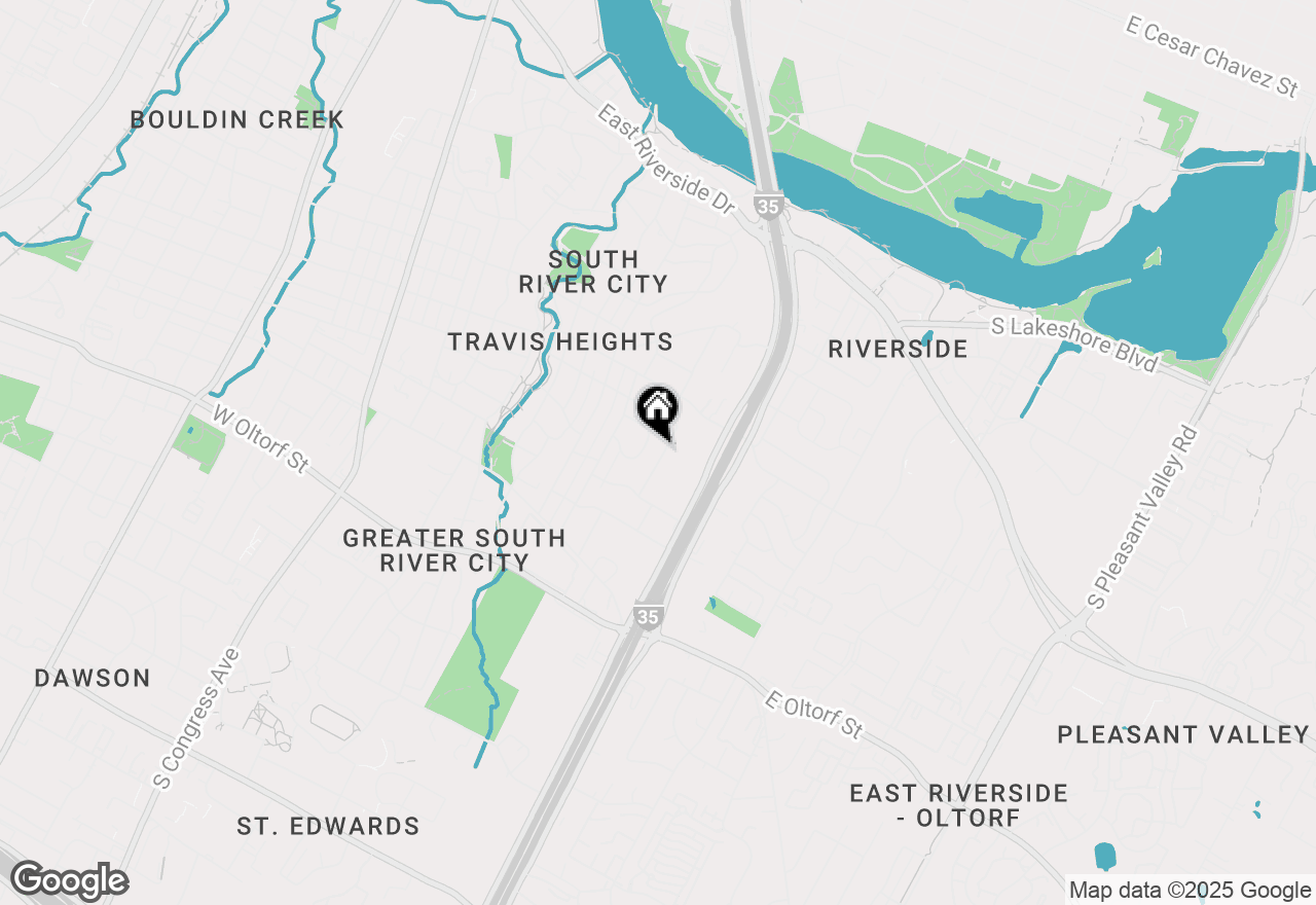 Map of 1900 Fairlawn Ln #2, Austin, TX 78704