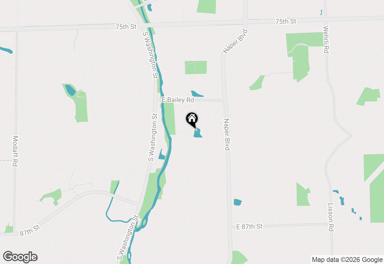 Map of 1712 Coach Drive, Naperville, IL 60565