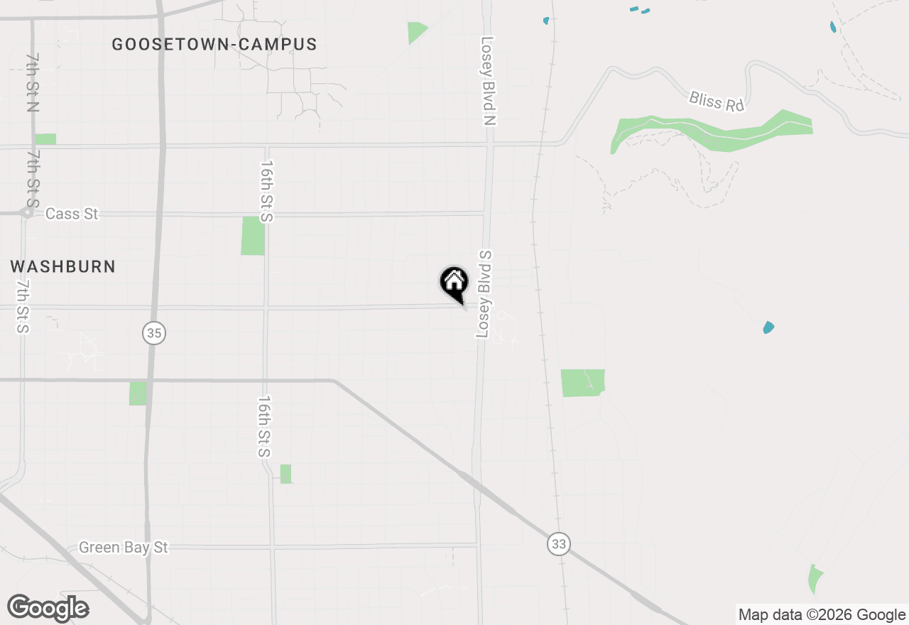 Map of 2302 Market St, La Crosse, WI 54601