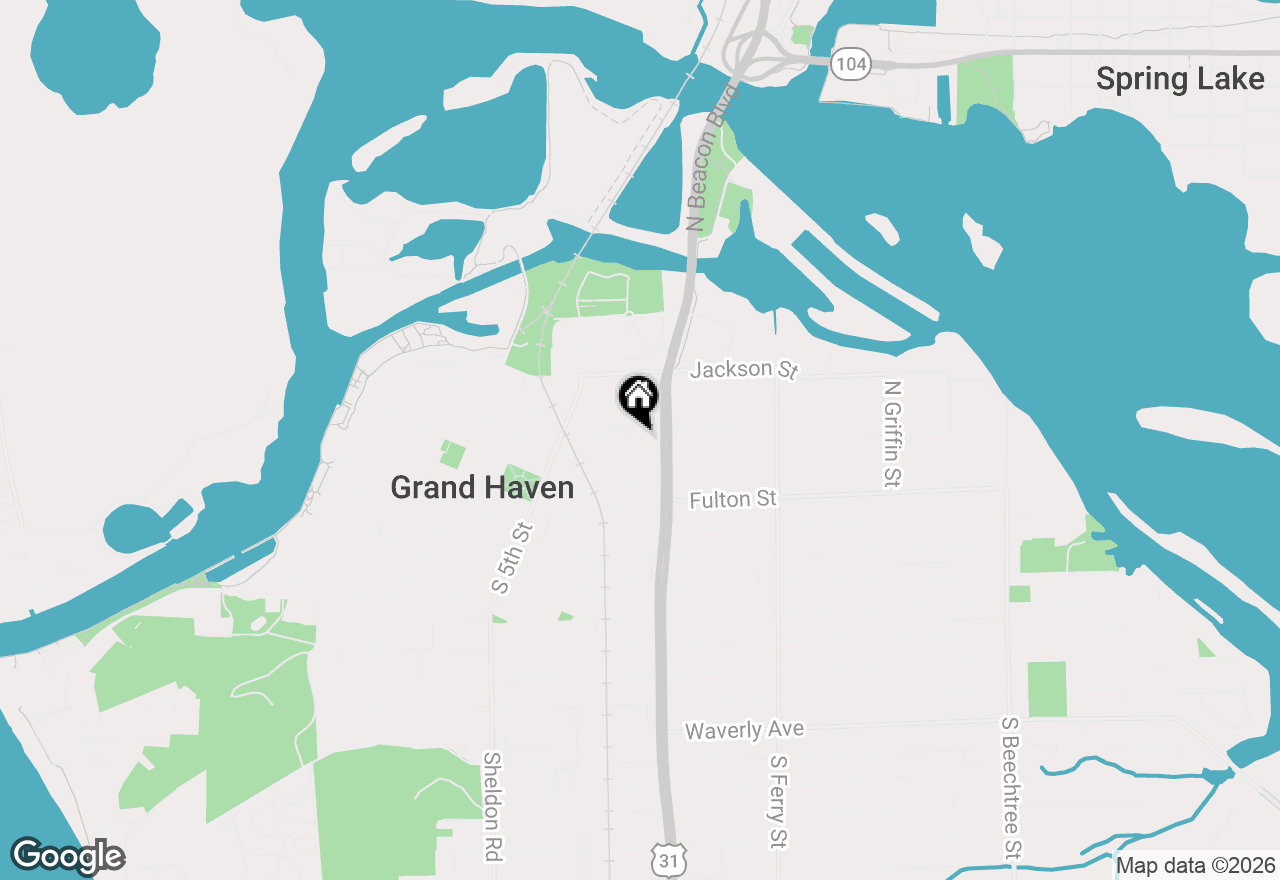 Map of 633 Elliott Avenue #10, Grand Haven, MI 49417