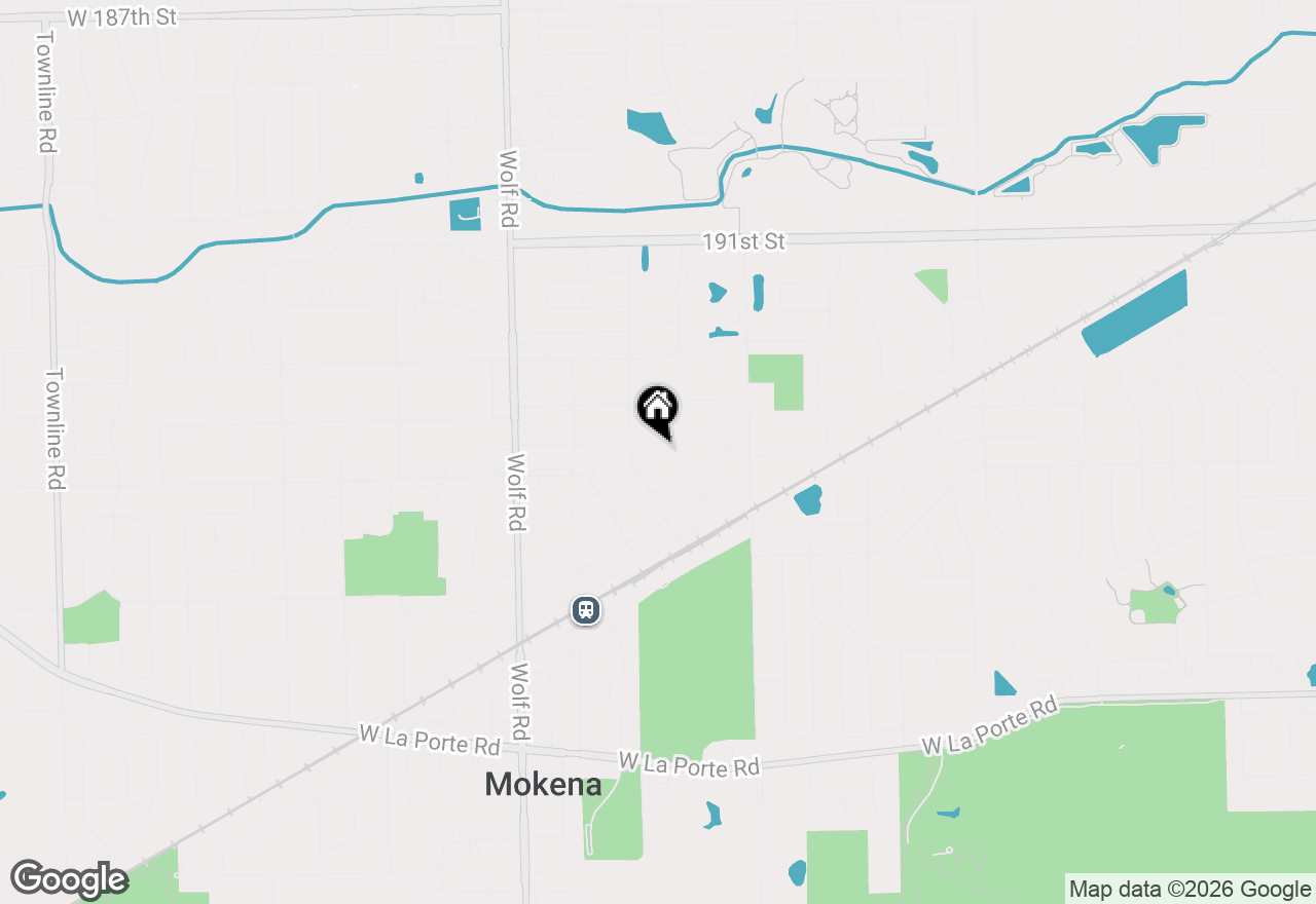 Map of 10928 3rd Street, Mokena, IL 60448