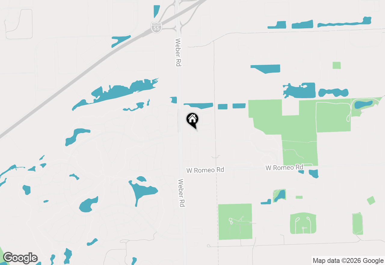 Map of 1266 Le Moyne Avenue, Romeoville, IL 60446