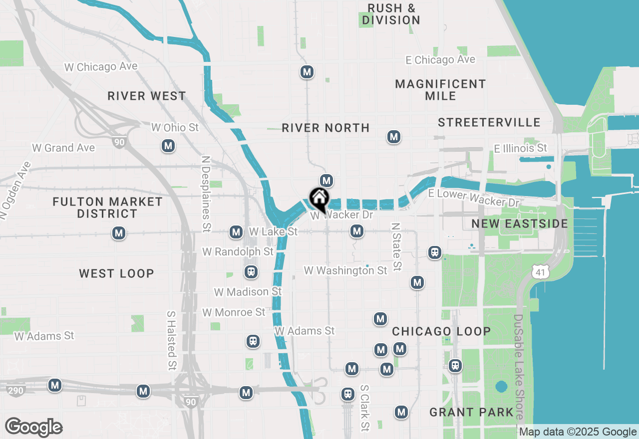 Map of 211 W Wacker Drive #600, Chicago, IL 60606