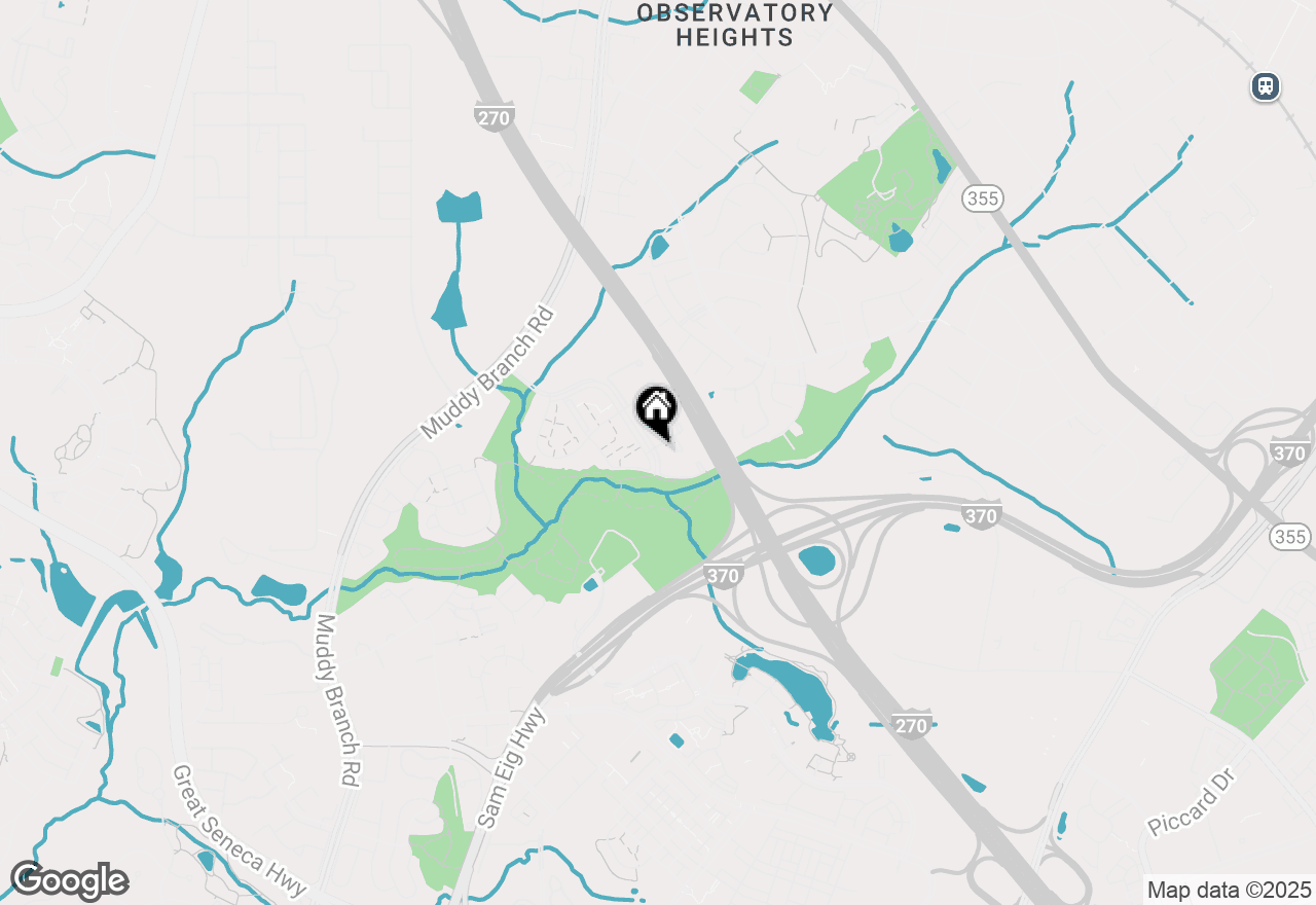 Map of 1064 W Side Drive #25-F, Gaithersburg, MD 20878