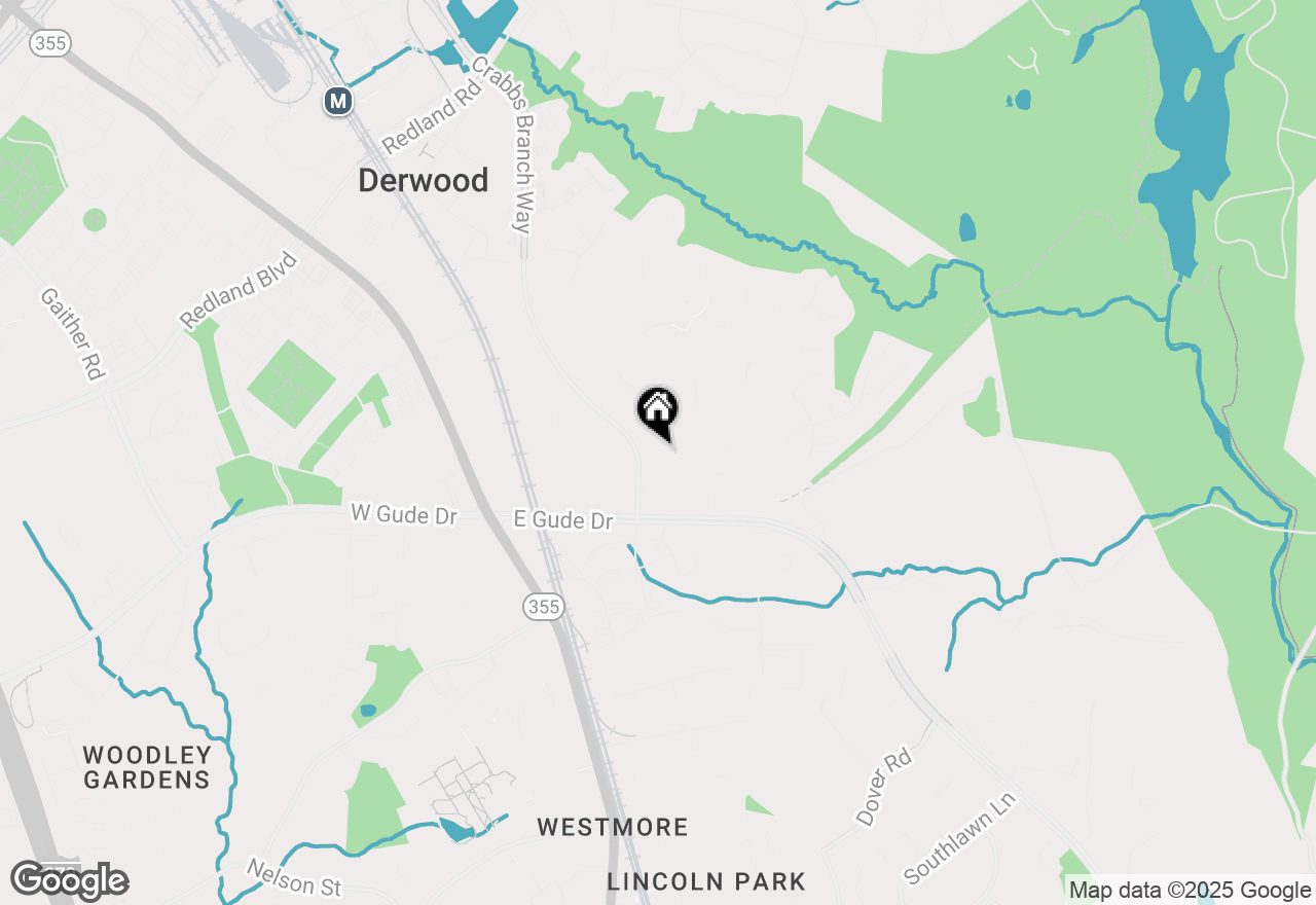 Map of 7361 Calhoun Place #565, Rockville, MD 20855