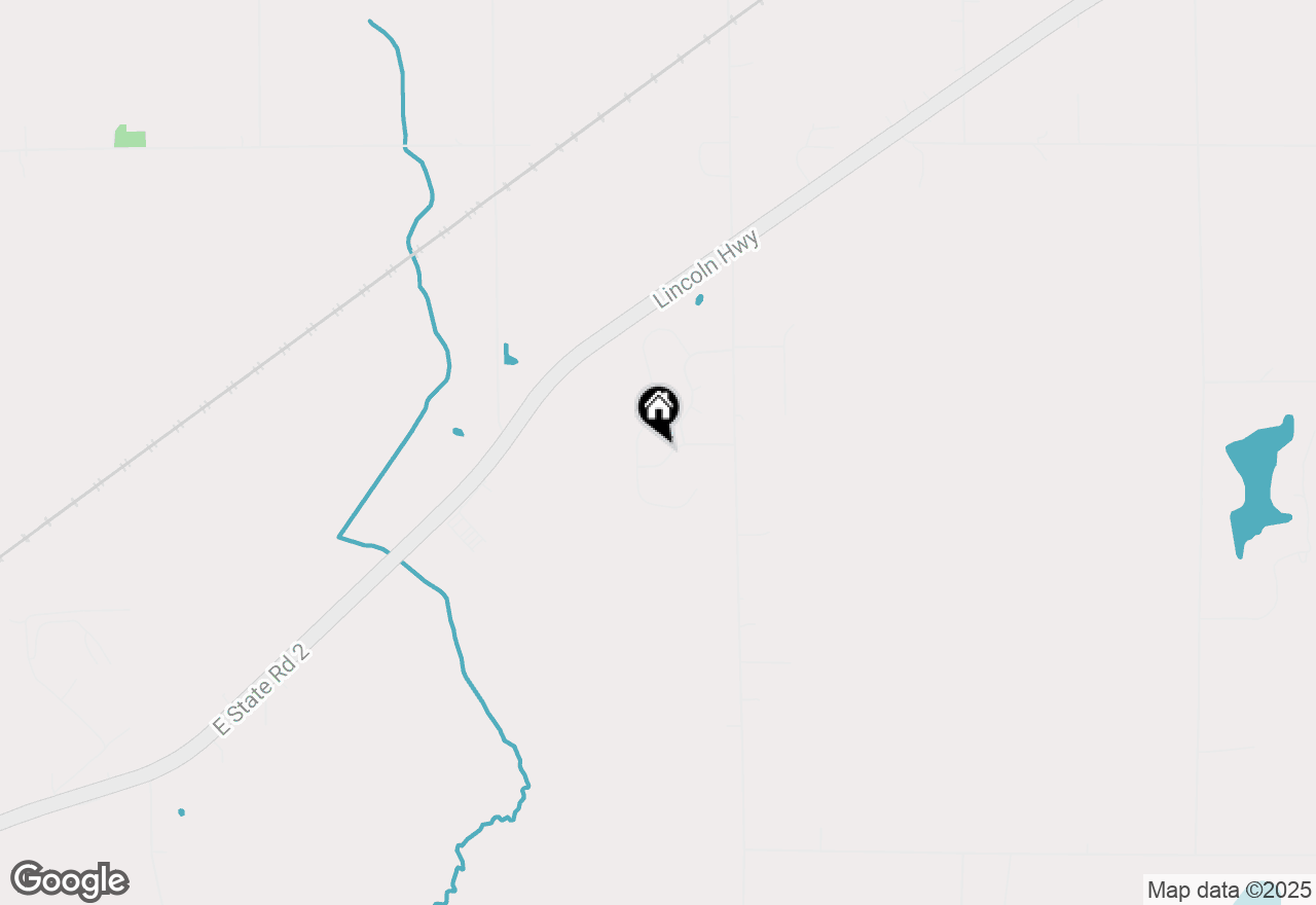 Map of 3379 E Sundew Drive, Rolling Prairie, IN 46371