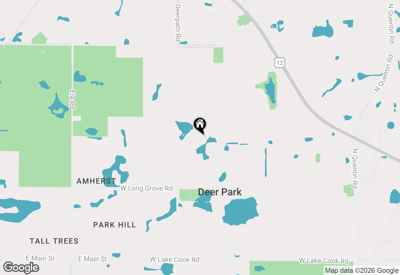 Map of 20855 N Laurel Drive, Deer Park, IL 60010