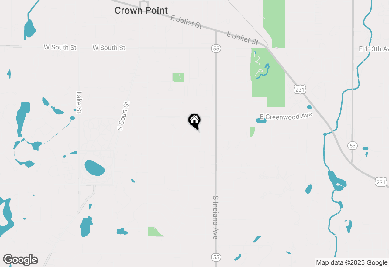 Map of 739 Juliana Court, Crown Point, IN 46307