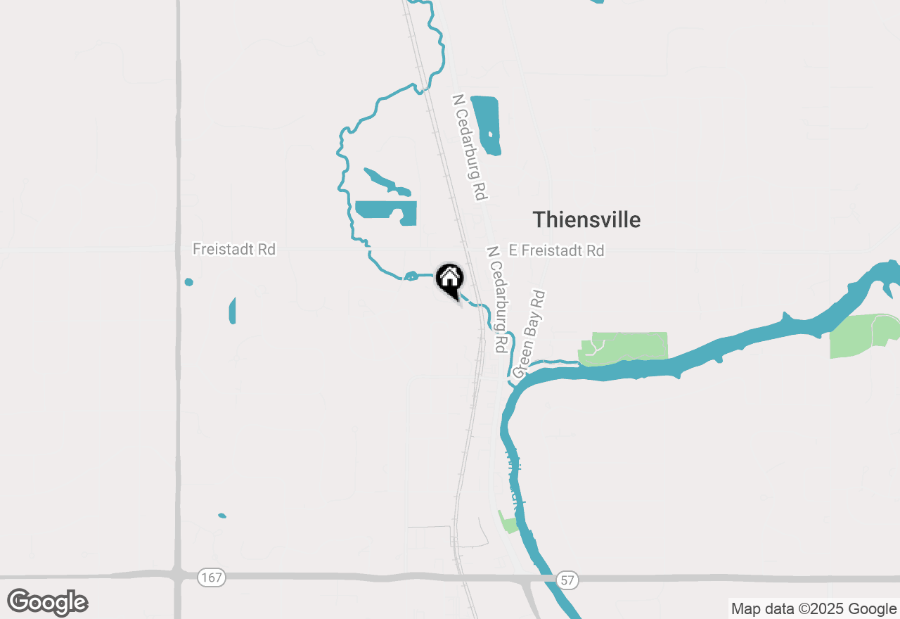 Map of 209 Williamsburg Dr, Thiensville, WI 53092