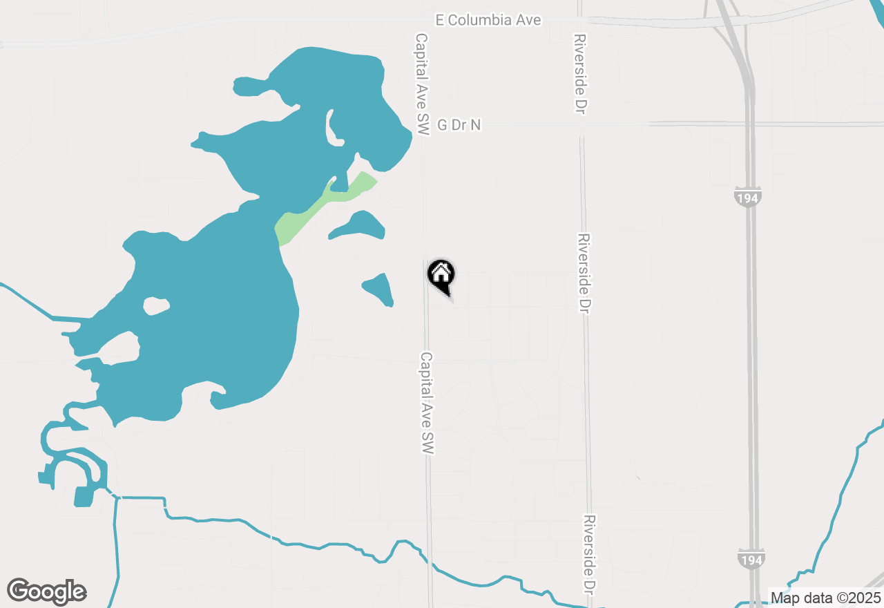 Map of 117 Meadow Drive, Battle Creek, MI 49015
