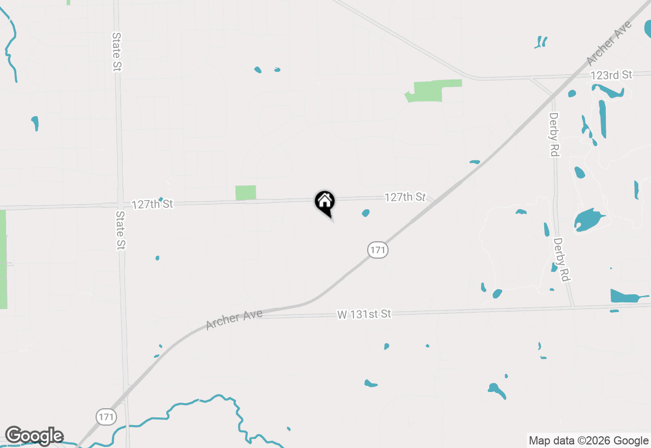 Map of 12780 Marian Drive, Lemont, IL 60439