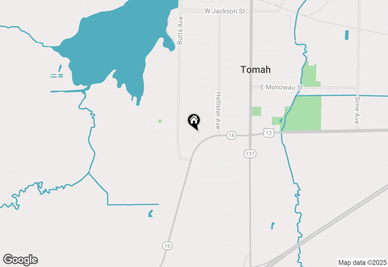 Map of 1517 Lincoln Avenue, Tomah, WI 54660