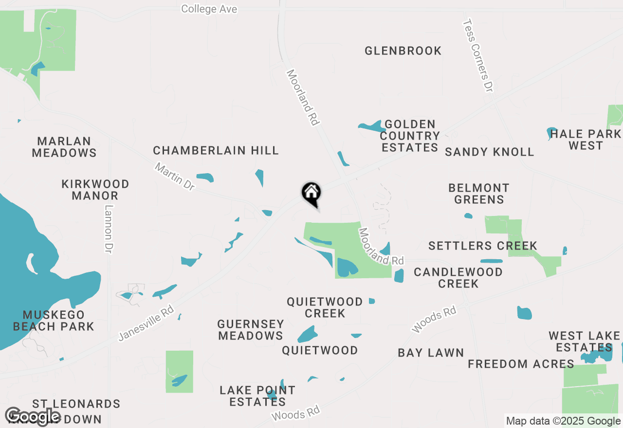 Map of S70W15763 Princeton Dr, Muskego, WI 53150