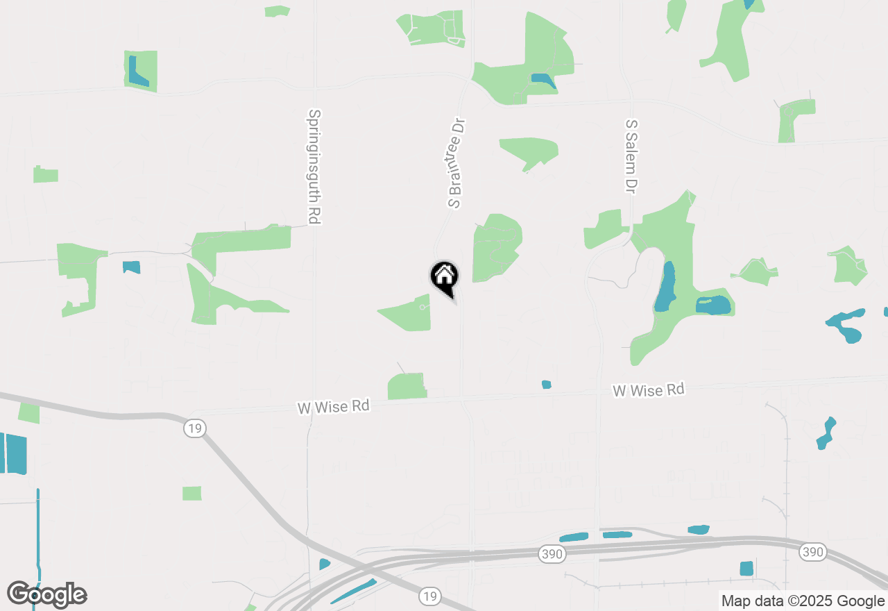 Map of 925 Cornell Lane, Schaumburg, IL 60193