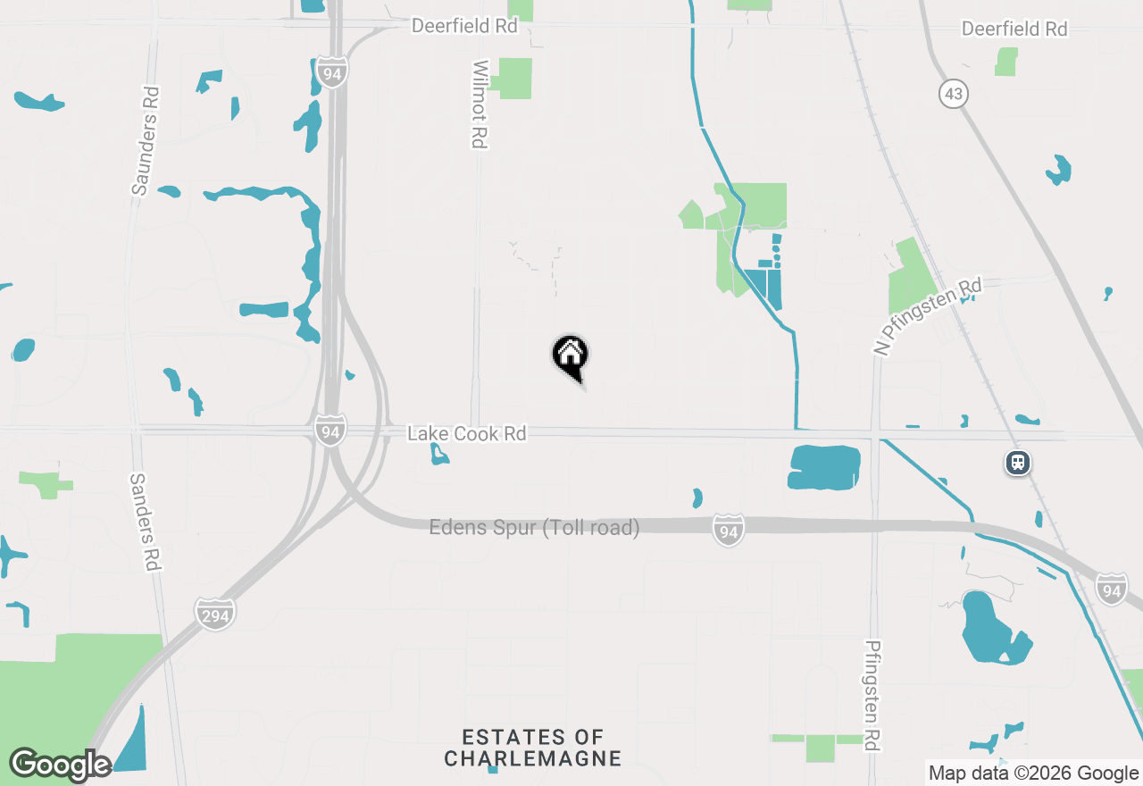 Map of 48 Birchwood Avenue, Deerfield, IL 60015