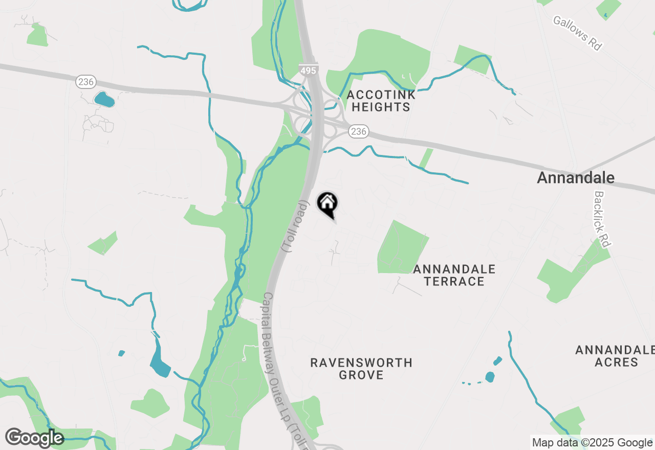 Map of 7800 Dassett Court #203, Annandale, VA 22003