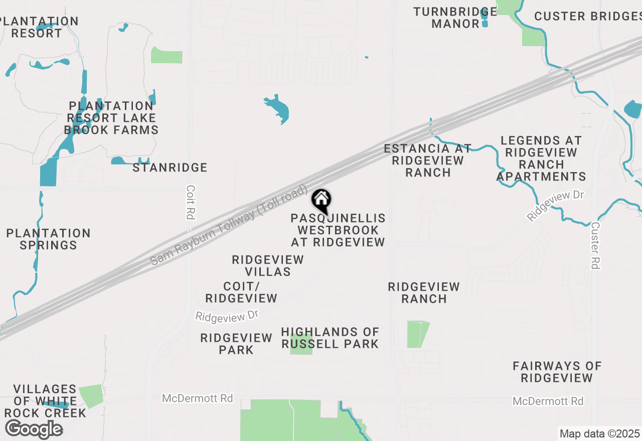 Map of 3225 Judge Holland Lane, Plano, TX 75025