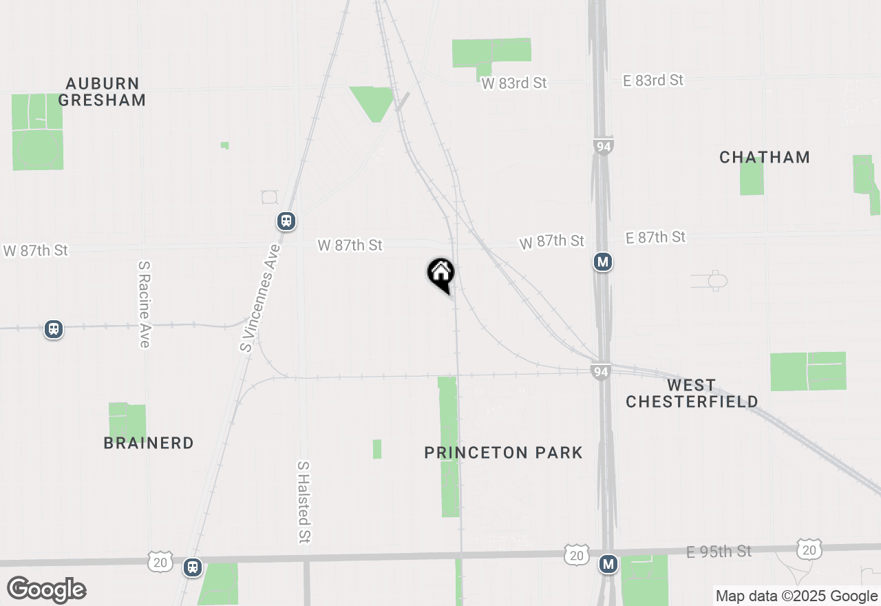 Map of 8831 S Eggleston Avenue, Chicago, IL 60620