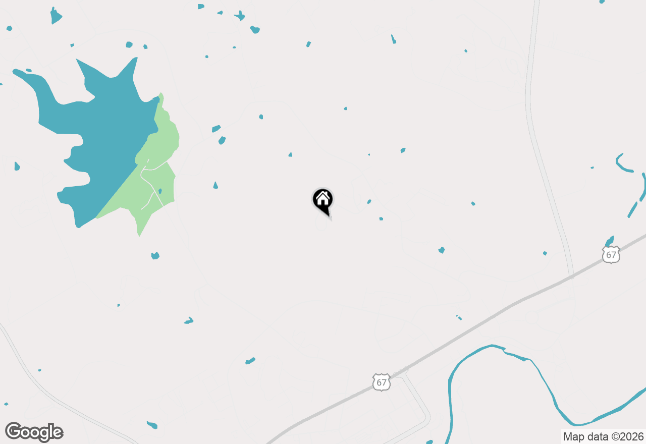 Map of 167 Valley View, Glen Rose, TX 76043