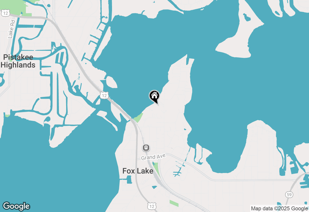 Map of 117 Nippersink Boulevard, Fox Lake, IL 60020