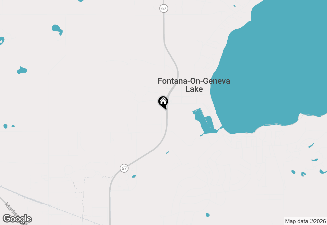 Map of 453 Mill St #802, Fontana, WI 53125