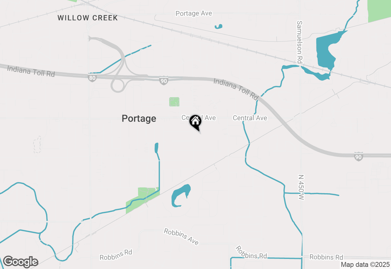 Map of 2683 Hamstrom Road, Portage, IN 46368