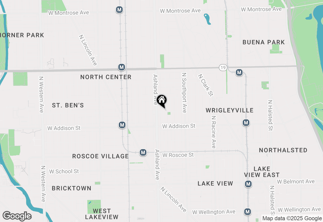 Map of 3700 N Bosworth Avenue #1, Chicago, IL 60613